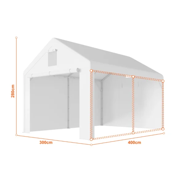 cort-garaj-3x4m-3 Cort garaj 3×4 m