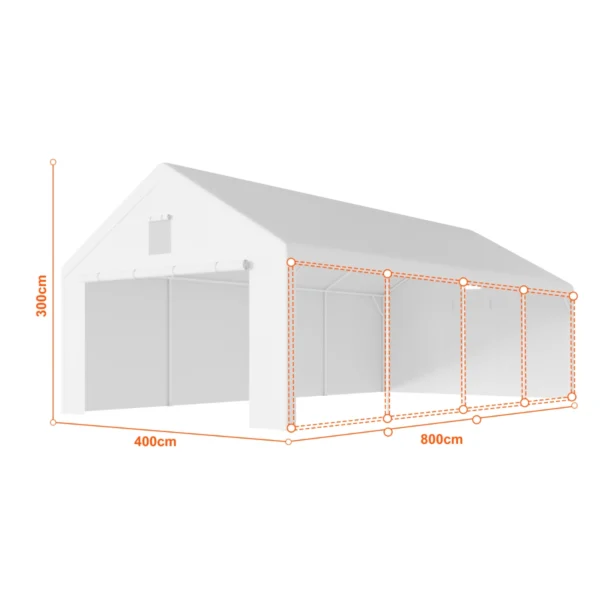 cort-garaj-4x8m-3 Cort garaj 4×8 m