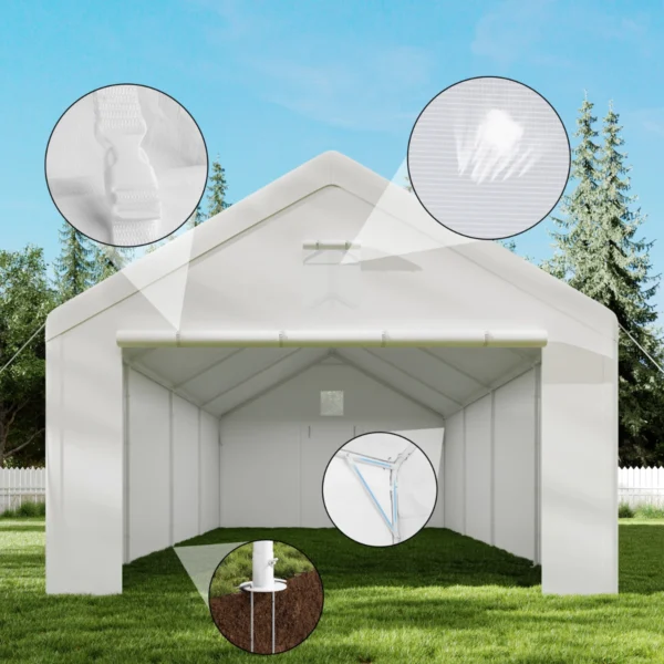 cort-garaj-4x8m-7 Cort garaj 4×8 m