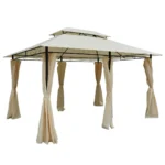 pavilion-de-gradina-4x3m-bej-1 Pavilion grădină 4×3 m