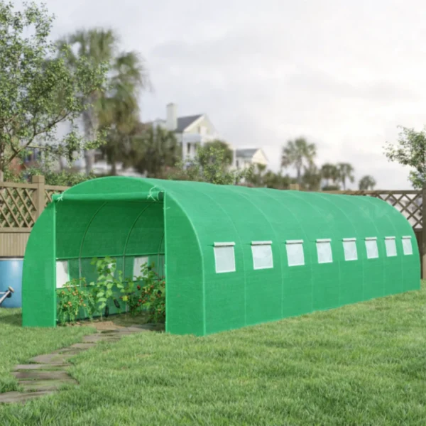 sera-cu-folie-3x8x2m-4 Solar 3×8×2 m