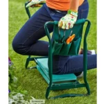Scaun de grădină – genunchier 3 în 1 cu organizer