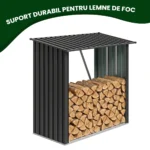adapost-metalic-pentru-lemne-de-foc-premium-1 Adăpost metalic pentru lemne de foc Premium 89 × 163 × 154 cm (1,5 m²)