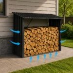 adapost-metalic-pentru-lemne-de-foc-premium-12 Adăpost metalic pentru lemne de foc Premium – oțel galvanizat